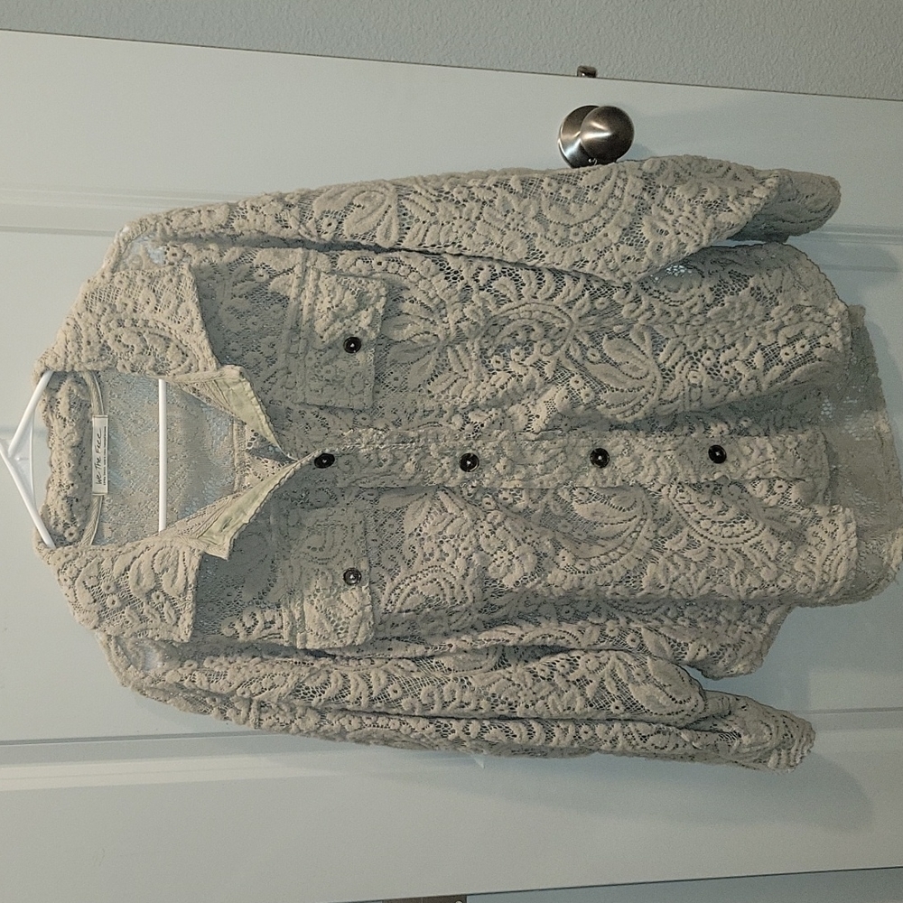 Free People Ruby Lace Jacket